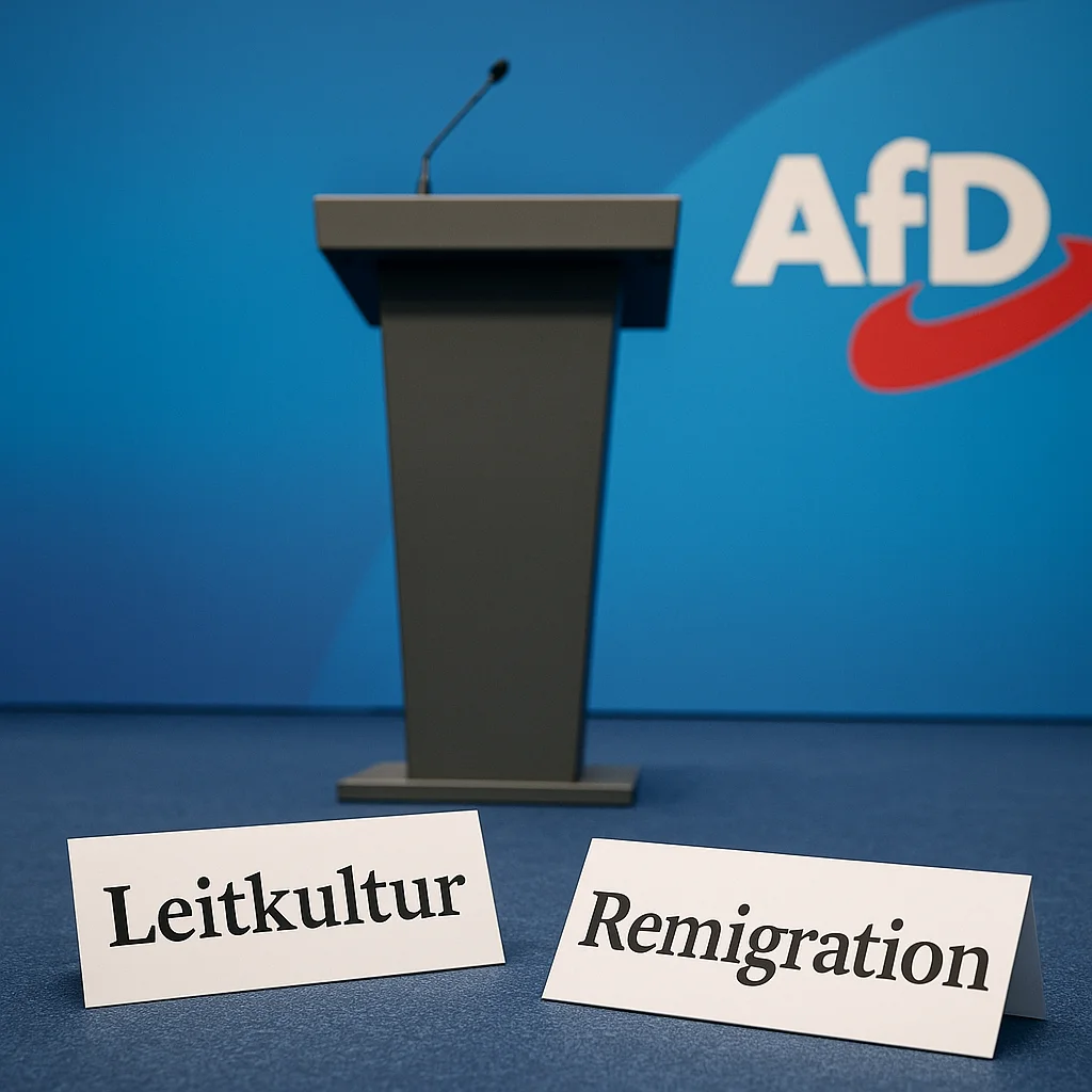 AfD verzichtet auf „Remigration“ und „Leitkultur“ – Neuer Kurs Richtung Koalition?