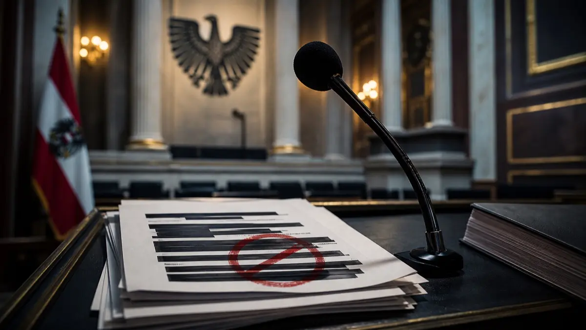 Symbolbild Meinungsfreiheit und politische Debatte in Österreich