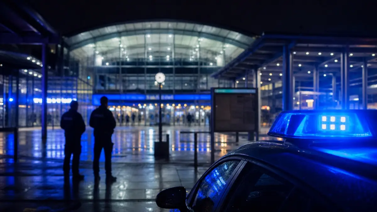 Symbolbild Bundespolizei-Einsatz am Freiburger Hauptbahnhof