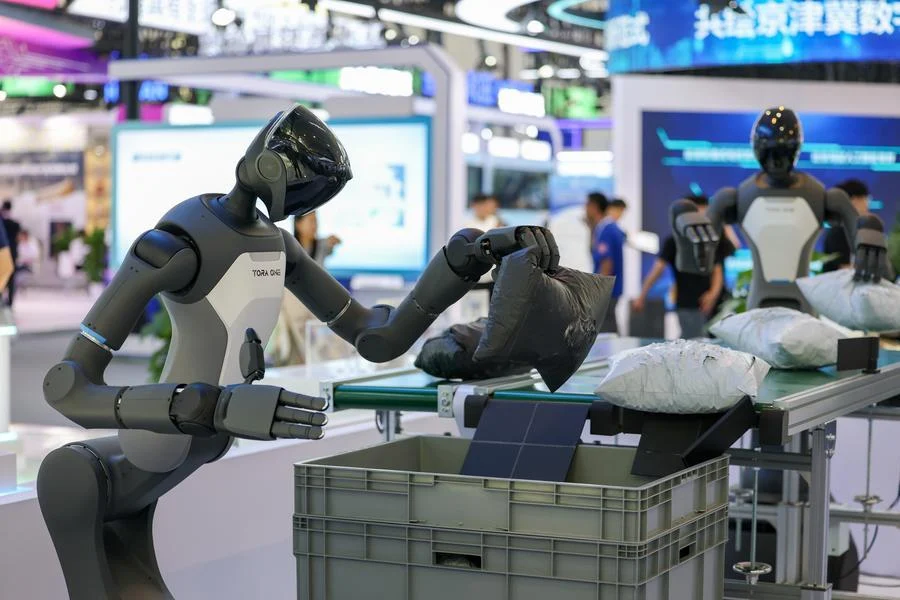 Humanoider Roboter als Symbolbild zur chinesischen Robotikproduktion